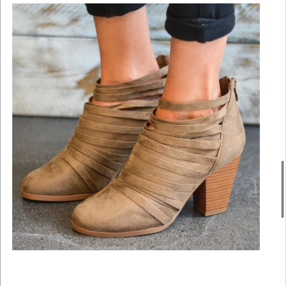 Strappy Ankle Booties